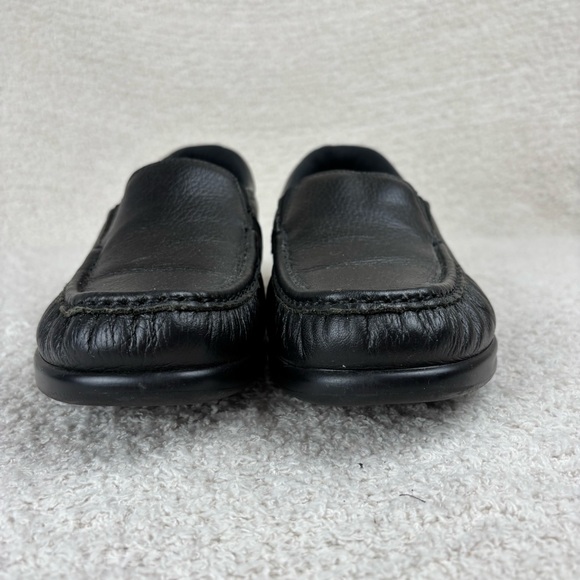 SAS Shoes Womens 9W Black Tripod Comfort Moccasin Slip On Leather Comfort Loafer - Picture 8 of 15